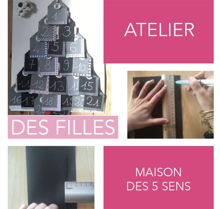 On garde le contact avec l'atelier des filles