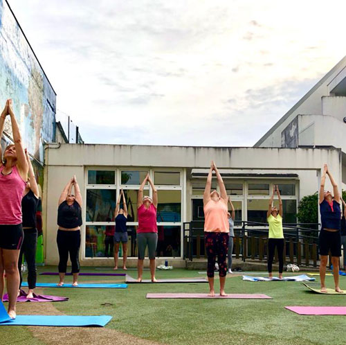 Les cours de gym, de la visio au présentiel