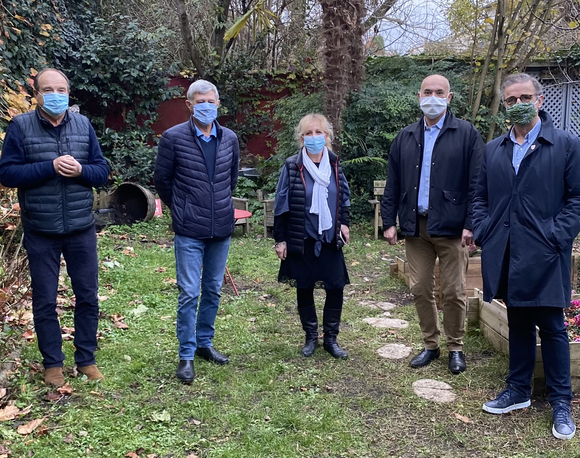 Visite du Maire de Bordeaux aux JSA !