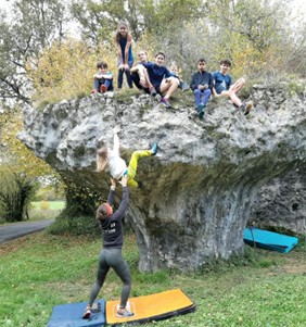 Des nouvelles de la section escalade