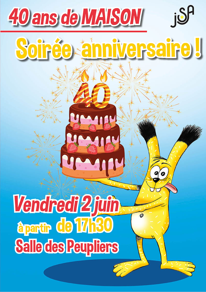 40 ans de Maison  Jour 4 : Vendredi 2 juin - La grande soirée des 40 ans