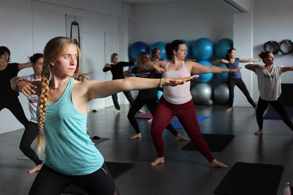 Les cours de Pilates des JSA : « une chance inouïe dy participer » !